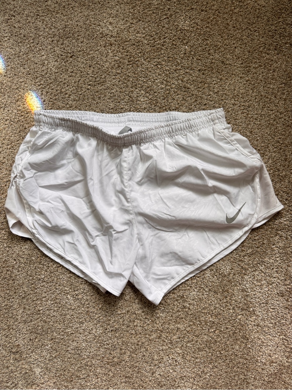 Nike Women’s White Running Shorts size small